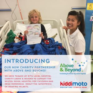 Kiddimoto Introducing Their Charity Partnership With Above And Beyond