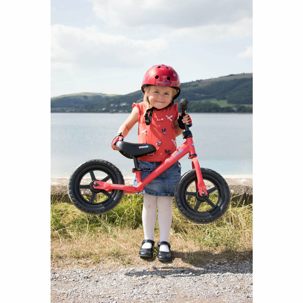 Kiddimoto Red Super Junior Metal Balance Bike