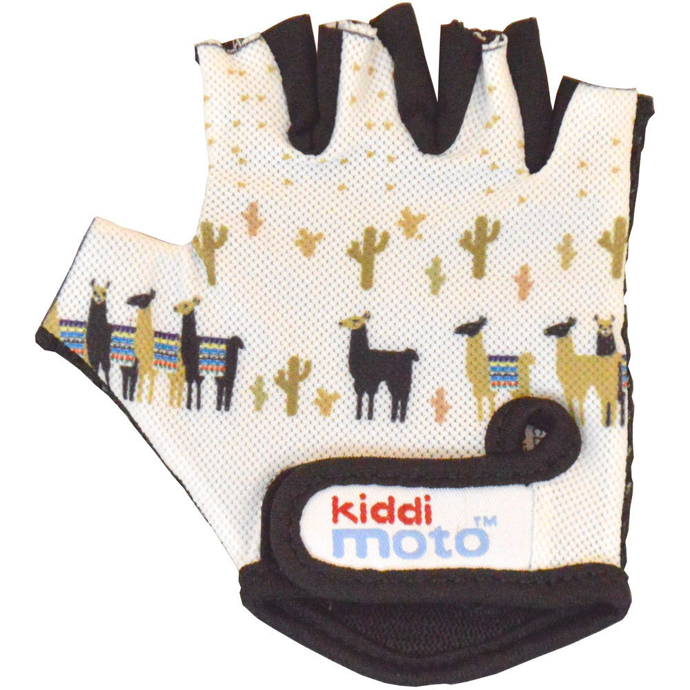 Kiddimoto Llama Cycling Gloves