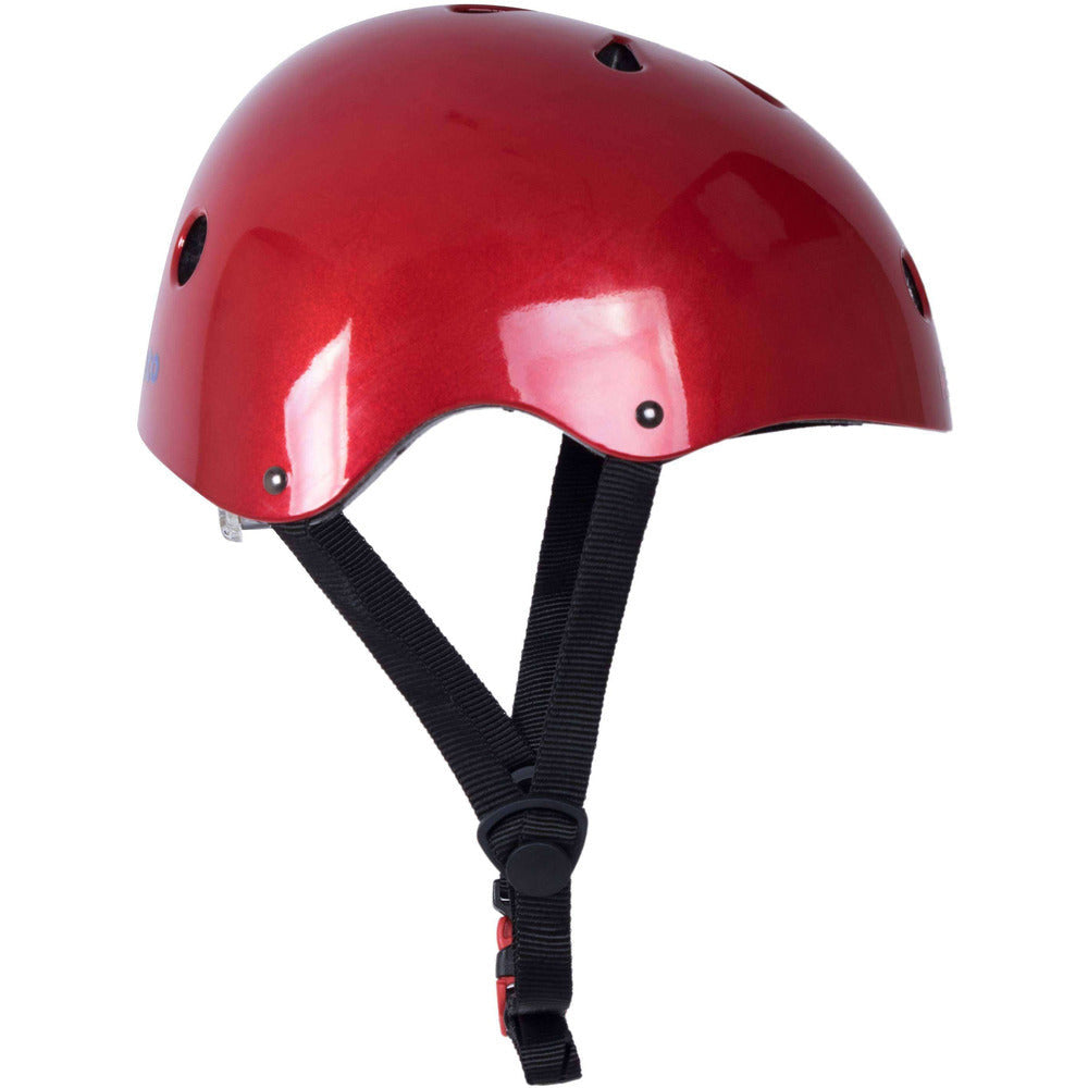 Kiddimoto Metallic Red Kids Bike Helmet