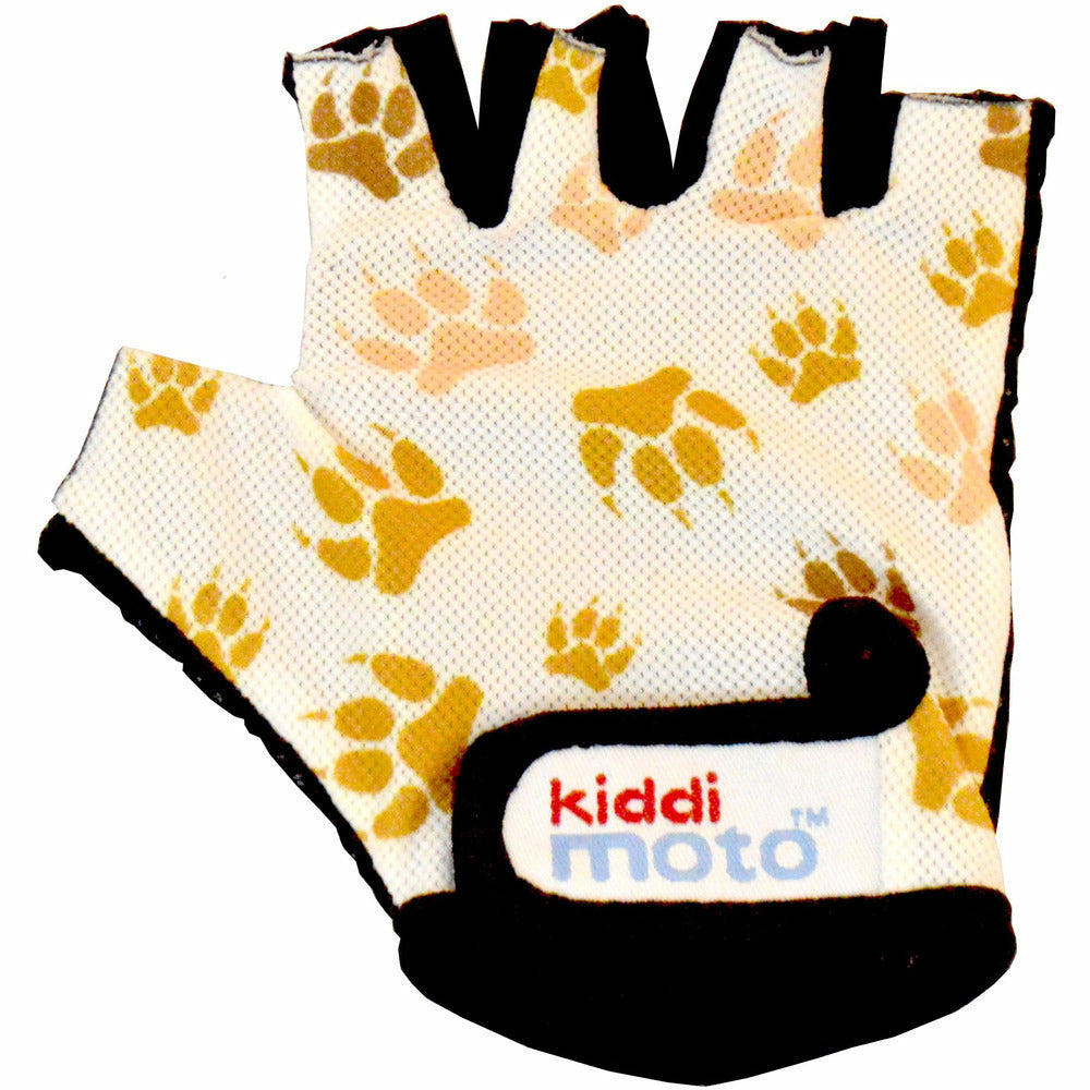 Kiddimoto Paws Printed Cycling Gloves